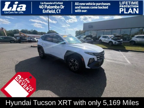 White 2025 Hyundai Tucson XRT for sale in Enfield, CT