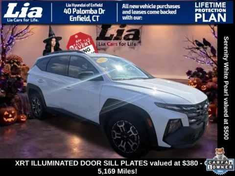 White 2025 Hyundai Tucson XRT for sale in Enfield, CT