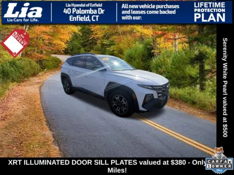 White 2025 Hyundai Tucson XRT for sale in Enfield, CT