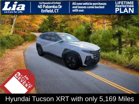 White 2025 Hyundai Tucson XRT for sale in Enfield, CT