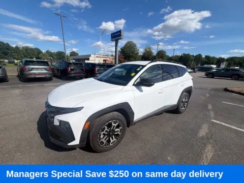 White 2025 Hyundai Tucson XRT for sale in Enfield, CT