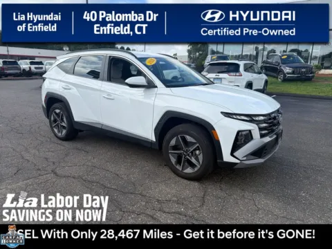 White 2026 Hyundai Tucson SEL for sale in Enfield, CT