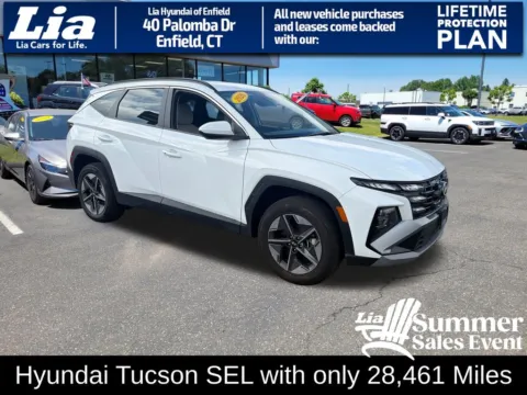 White 2026 Hyundai Tucson SEL for sale in Enfield, CT