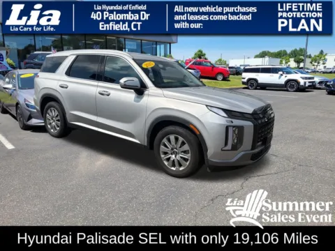 Silver 2025 Hyundai Palisade SEL for sale in Enfield, CT