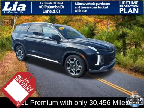 Blue 2025 Hyundai Palisade SEL Premium for sale in Enfield, CT