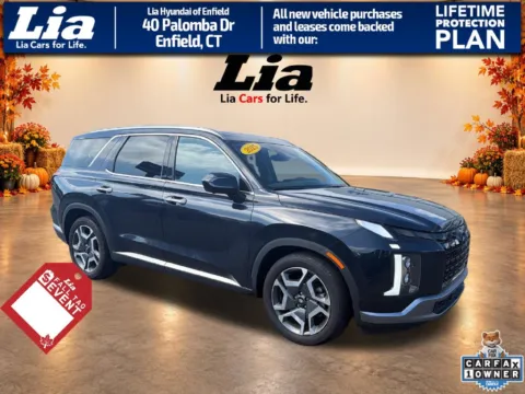 Blue 2025 Hyundai Palisade SEL Premium for sale in Enfield, CT