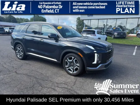 Blue 2025 Hyundai Palisade SEL Premium for sale in Enfield, CT