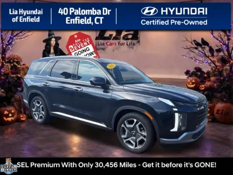 Blue 2025 Hyundai Palisade SEL Premium for sale in Enfield, CT