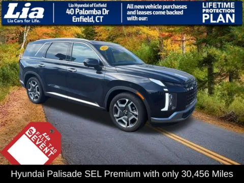 Blue 2025 Hyundai Palisade SEL Premium for sale in Enfield, CT