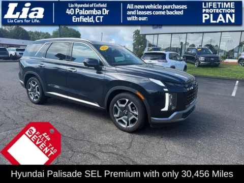 Blue 2025 Hyundai Palisade SEL Premium for sale in Enfield, CT