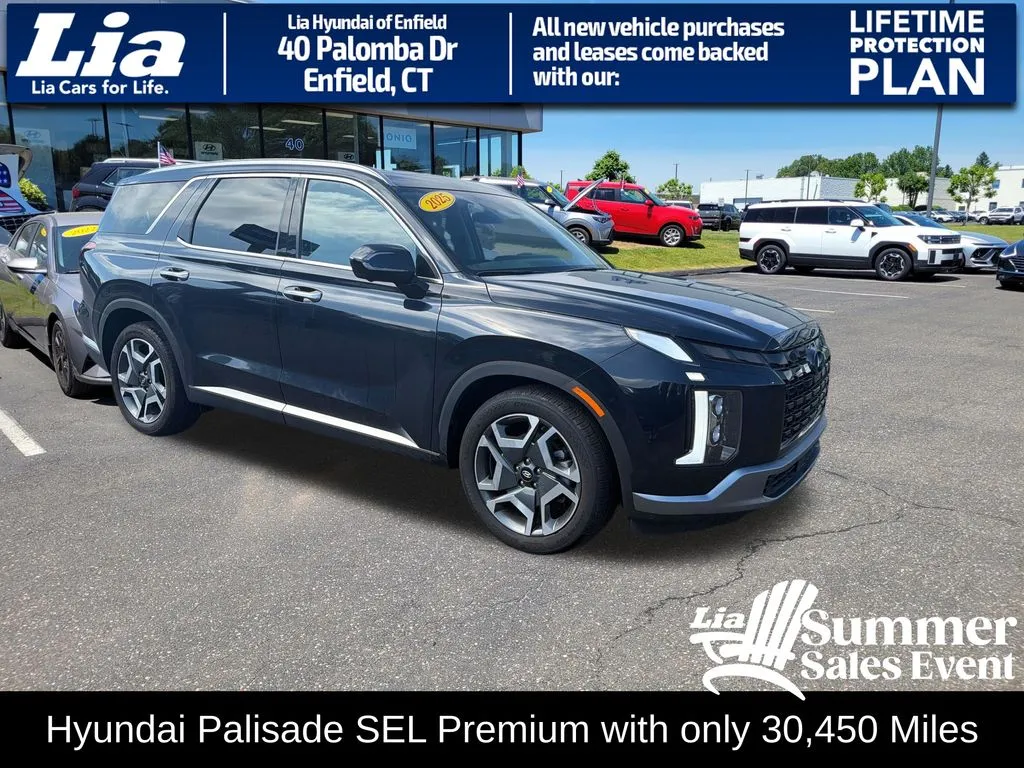Blue 2025 Hyundai Palisade SEL Premium for sale in Enfield, CT