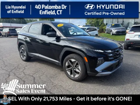 Black 2026 Hyundai Tucson SEL for sale in Enfield, CT