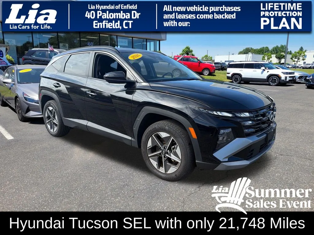 Black 2026 Hyundai Tucson SEL for sale in Enfield, CT