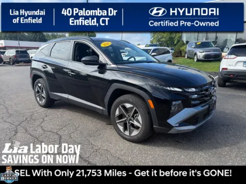 Black 2026 Hyundai Tucson SEL for sale in Enfield, CT