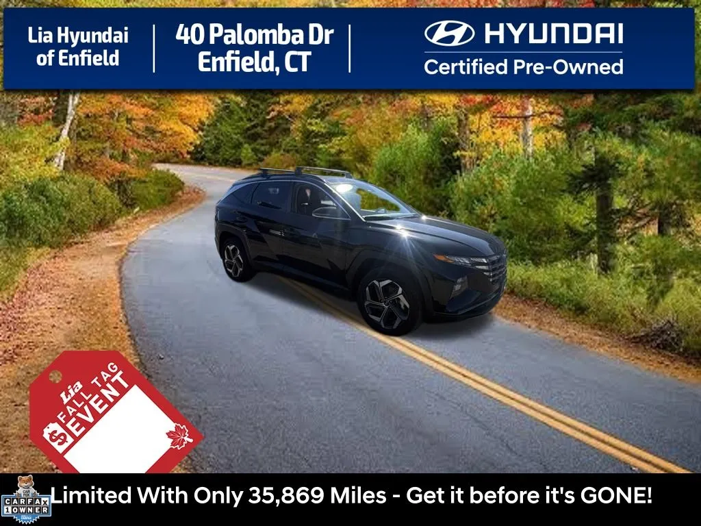 Black 2024 Hyundai Tucson Limited for sale in Enfield, CT
