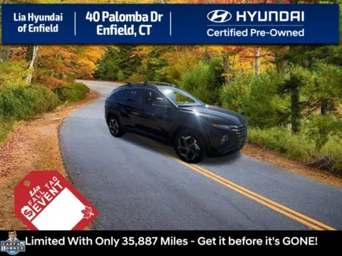 Black 2024 Hyundai Tucson Limited for sale in Enfield, CT