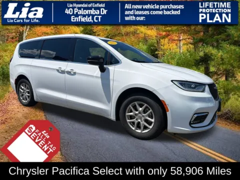 White 2025 Chrysler Pacifica Select for sale in Enfield, CT