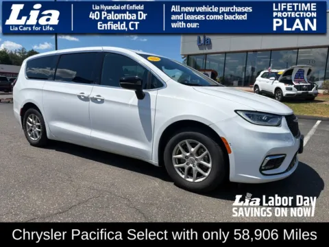 White 2025 Chrysler Pacifica Select for sale in Enfield, CT