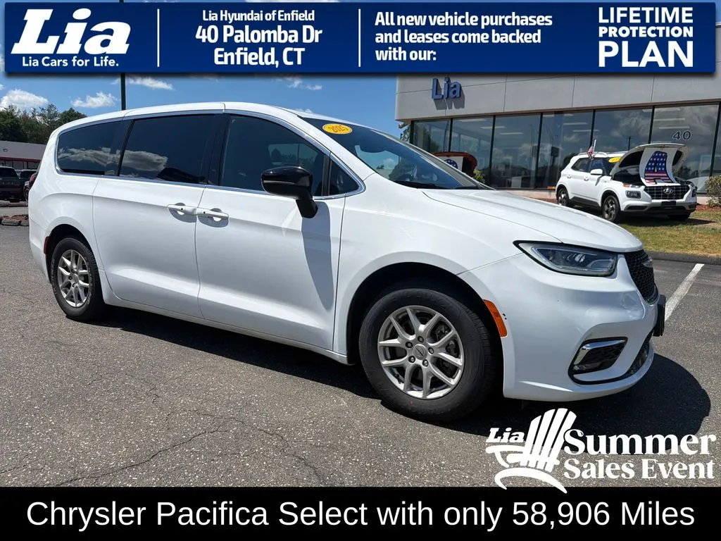 White 2025 Chrysler Pacifica Select for sale in Enfield, CT