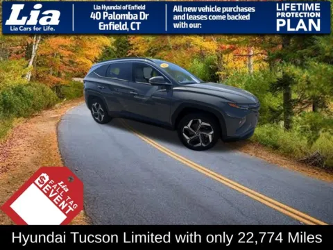 Gray 2024 Hyundai Tucson Limited for sale in Enfield, CT