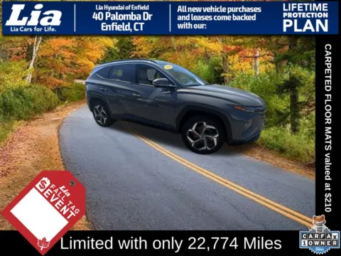Gray 2024 Hyundai Tucson Limited for sale in Enfield, CT