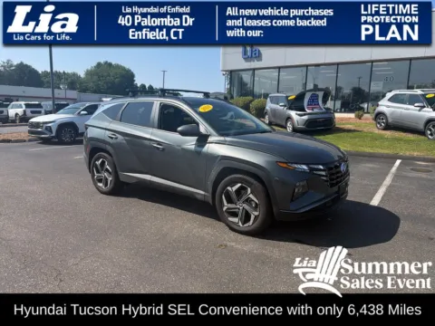 Gray 2024 Hyundai Tucson Hybrid SEL Convenience for sale in Enfield, CT