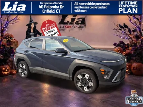 Blue 2025 Hyundai Kona SEL for sale in Enfield, CT