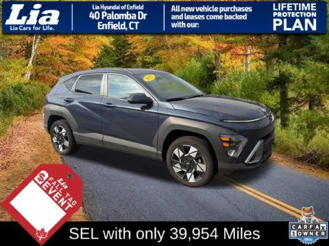 Blue 2025 Hyundai Kona SEL for sale in Enfield, CT