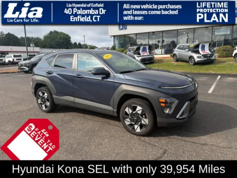 Blue 2025 Hyundai Kona SEL for sale in Enfield, CT