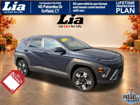 Blue 2025 Hyundai Kona SEL for sale in Enfield, CT