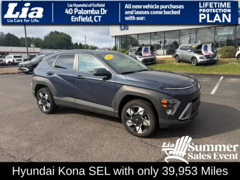 Blue 2025 Hyundai Kona SEL for sale in Enfield, CT