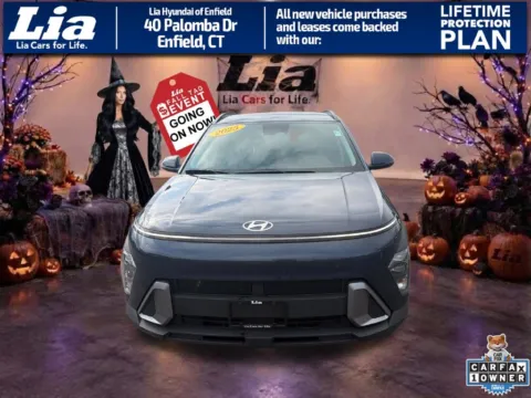 Blue 2025 Hyundai Kona SEL for sale in Enfield, CT
