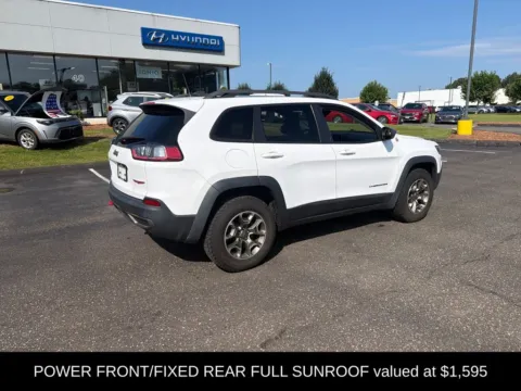 Another view of 2020 Jeep Cherokee Trailhawk for sale in Enfield, CT at Lia Hyundai of Enfield