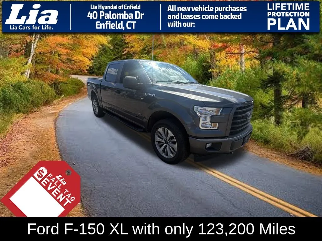 Gray 2017 Ford F-150 XL for sale in Enfield, CT