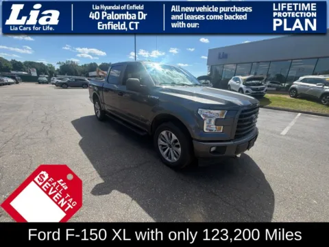 Gray 2017 Ford F-150 XL for sale in Enfield, CT