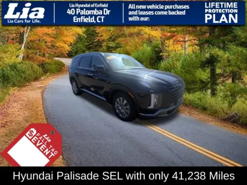 Blue 2024 Hyundai Palisade SEL for sale in Enfield, CT