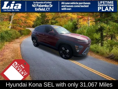 Red 2025 Hyundai Kona SEL for sale in Enfield, CT