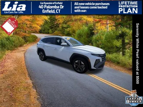 White 2026 Hyundai Tucson SEL Plus for sale in Enfield, CT
