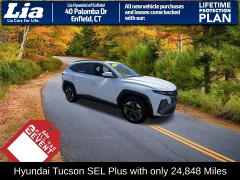 White 2026 Hyundai Tucson SEL Plus for sale in Enfield, CT