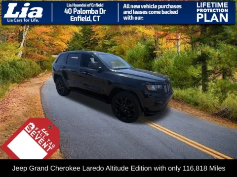 Black 2018 Jeep Grand Cherokee Altitude for sale in Enfield, CT