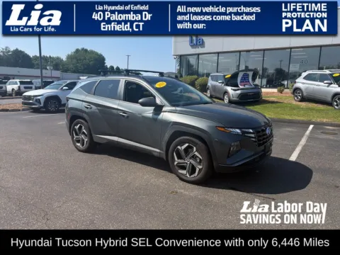 Gray 2024 Hyundai Tucson Hybrid SEL Convenience for sale in Enfield, CT