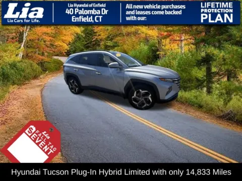 Silver 2023 Hyundai Tucson Plug-In Hybrid Limited for sale in Enfield, CT