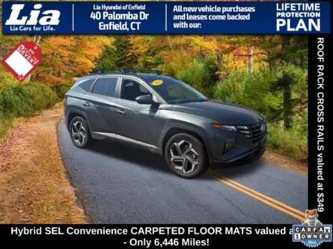 Gray 2024 Hyundai Tucson Hybrid SEL Convenience for sale in Enfield, CT