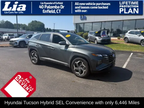 Gray 2024 Hyundai Tucson Hybrid SEL Convenience for sale in Enfield, CT