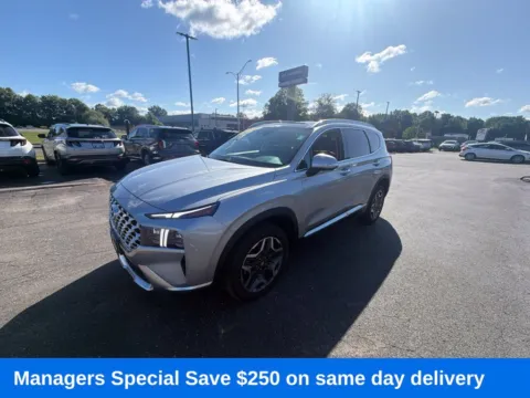 Silver 2023 Hyundai Santa Fe Limited for sale in Enfield, CT