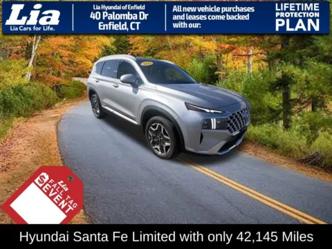 Silver 2023 Hyundai Santa Fe Limited for sale in Enfield, CT