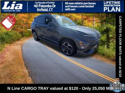 Gray 2024 Hyundai Kona N Line for sale in Enfield, CT