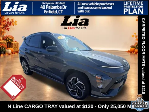 Gray 2024 Hyundai Kona N Line for sale in Enfield, CT