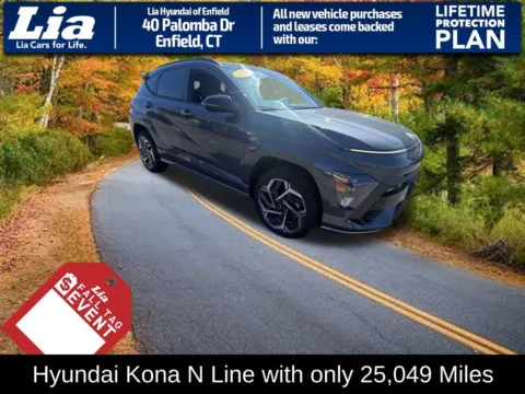 Gray 2024 Hyundai Kona N Line for sale in Enfield, CT