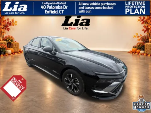 Black 2025 Hyundai Sonata SEL for sale in Enfield, CT
